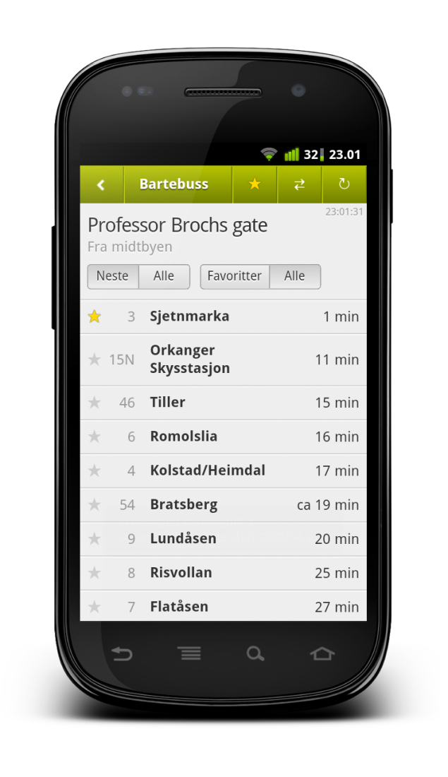Android screenshot