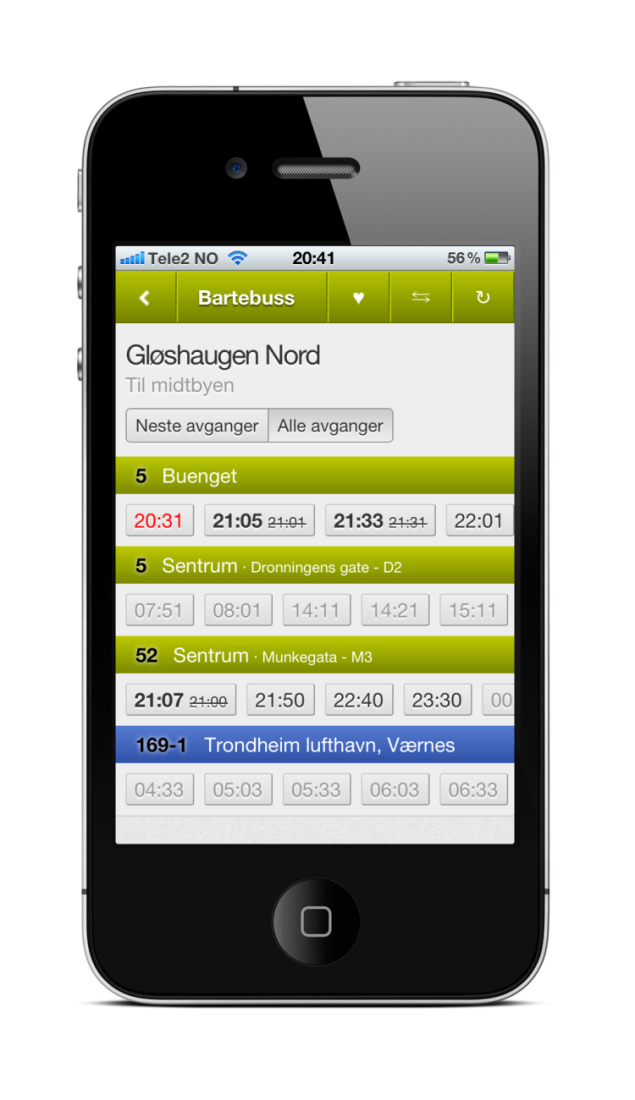 iPhone screenshot